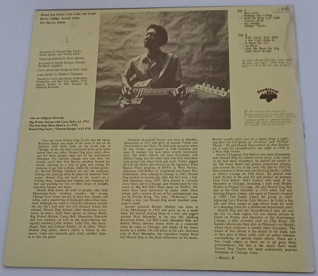 Hound Dog Taylor & The House Rockers, Hound Dog Taylor And The House Rockers Image 1++